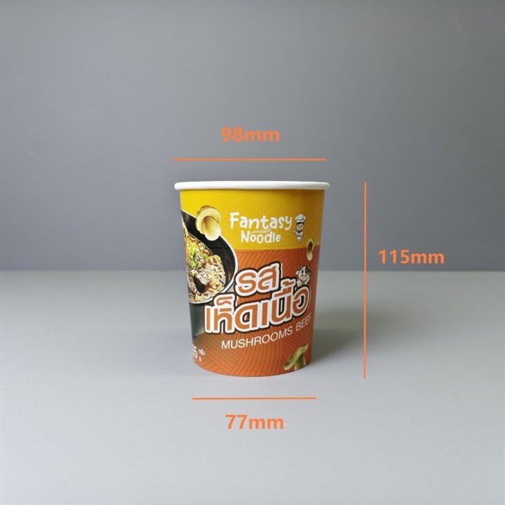 20oz Full 580ml Instant Ramen Noodles Cup With Aluminum Foil Seal suppliers