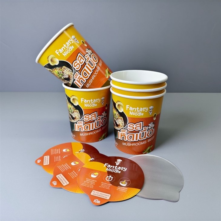 20oz Full 580ml Instant Ramen Noodles Cup With Aluminum Foil Seal best