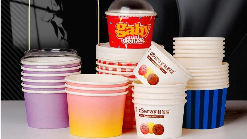 Paper Ice Cream Cups 2 Paper Ice Cream Cups 2