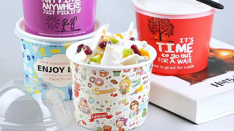 Paper Ice Cream Cups 5 Paper Ice Cream Cups 5