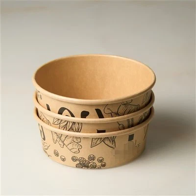 1000ml Paper Soup Bowls With Lids