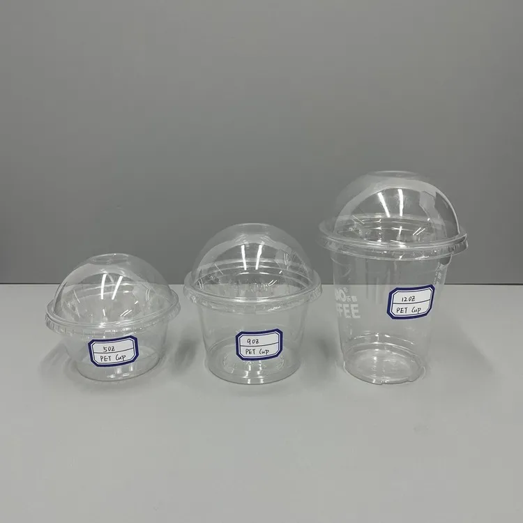 透明塑料冰淇淋圣代杯